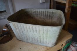 Galvanised Dolly Tub