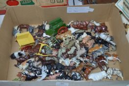 Collection of Cast Lead Farm Animals