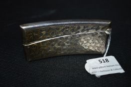 Walker & Hall Silver Card Case - Sheffield 1907, a