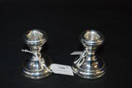 Pair of Silver Candlesticks - Birmingham 1851