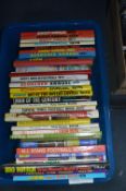 Large Quantity of Football Annuals Including Shoot, Lion, Scorcher, etc.