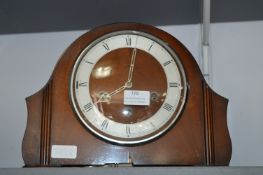 Smiths Wood Cased Mantel Clock