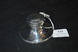 Silver Inkwell - Birmingham 1911, approx 59g gross