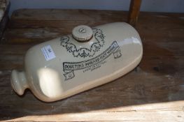 Doulton's Improved Foot Warmer