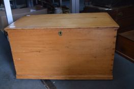 Victorian Pine Blanket Box