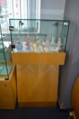 Glazed Display Cabinet on Wooden Base