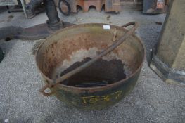 Cast Iron Cauldron
