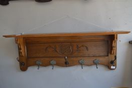 Wall Hanging Wooden Coat Rack