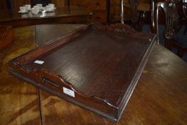 Victorian Mahogany Serving Tray