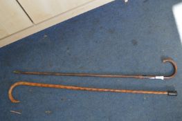 Pair of Vintage Walking Canes