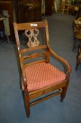 Mahogany Armchair