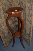 Mahogany Plant Stand