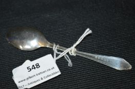 Silver Teaspoon - Birmingham 1933, approx 11g