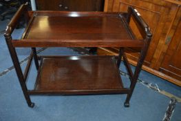 Mahogany Serving Trolley