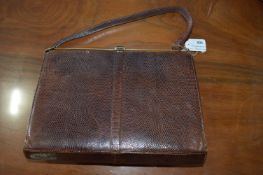 Vintage Snakeskin Handbag