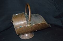 Copper Coal Scuttle