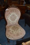 Victorian Upholstered Nursing Chair