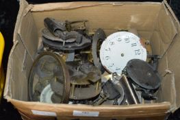 Box of Clock Spare Parts