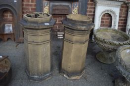 Pair of Chimney Pots