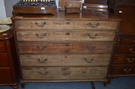 Georgian Mahogany Five Drawer Chest (AF)