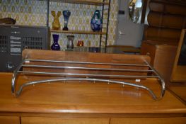 Retro Chrome Wall Hanging Coat Rack