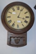 Wood Cased Wall Clock