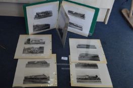 Album of Steam Locomotive Postcards