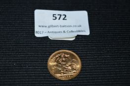 1963 Gold Sovereign