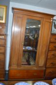 Victorian Mahogany Wardrobe with Mirror