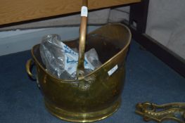 Brass Coal Bucket