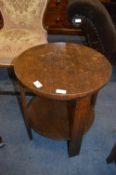 1930's Oak Side Table