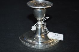 Silver Candlestick - Sheffield 1907