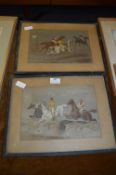 Pair of Horse Racing Prints