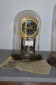 Clock in Glass Dome