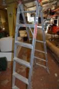Clima Three Way Aluminium Step Ladder