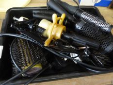 Tray of Assorted Brushes