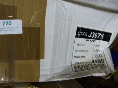 Seven 300m Rolls of Warwick Edging (J367N)