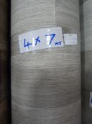 Roll of Wood Effect Lino 4x7m
