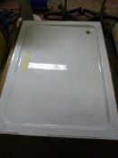 *Oblong Shower Tray 120x90cm