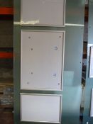 *Clear Blue Perspex Noticeboard 100x200cm