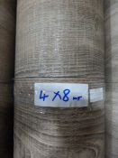 Roll of Wood Effect Lino 4x8m