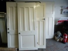 Four Internal Wooden Doors
