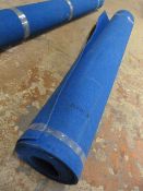 Roll of Blue Carpet 8x2m