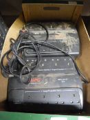 Two APC Back-UPS ES400 Battery Backup/Surge Protec