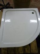 *Corner Shower Tray (Straight Length 90cm)