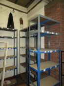 *Four Bays of Freestanding Boltless Light-Medium D