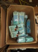 *Box of Assorted Sansha Blue Footless Tights