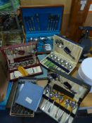 Collection of Boxed Cutlery