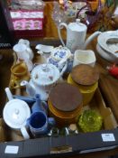 Box Containing Miscellaneous Ceramics Including Ho