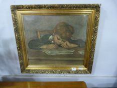 Gilt Framed Oil on Canvas